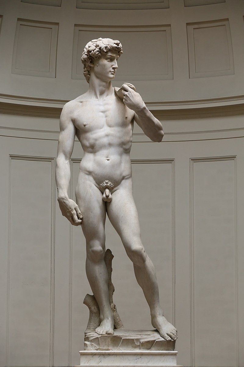 image of the statue of David